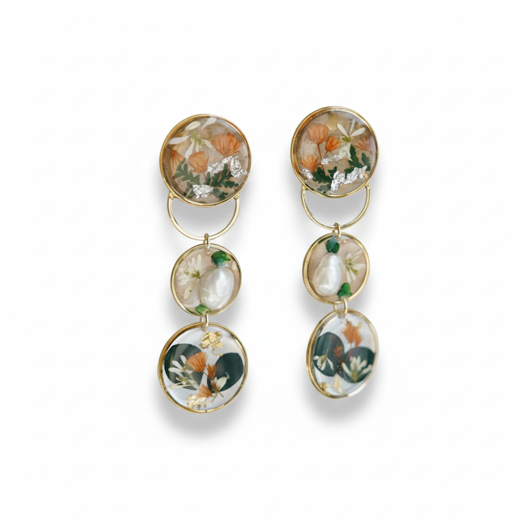 Floating Forest Earrings