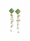 Forest Hydrangea Earrings