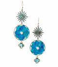Midsummer Starlight Earrings (Crown Chakra)