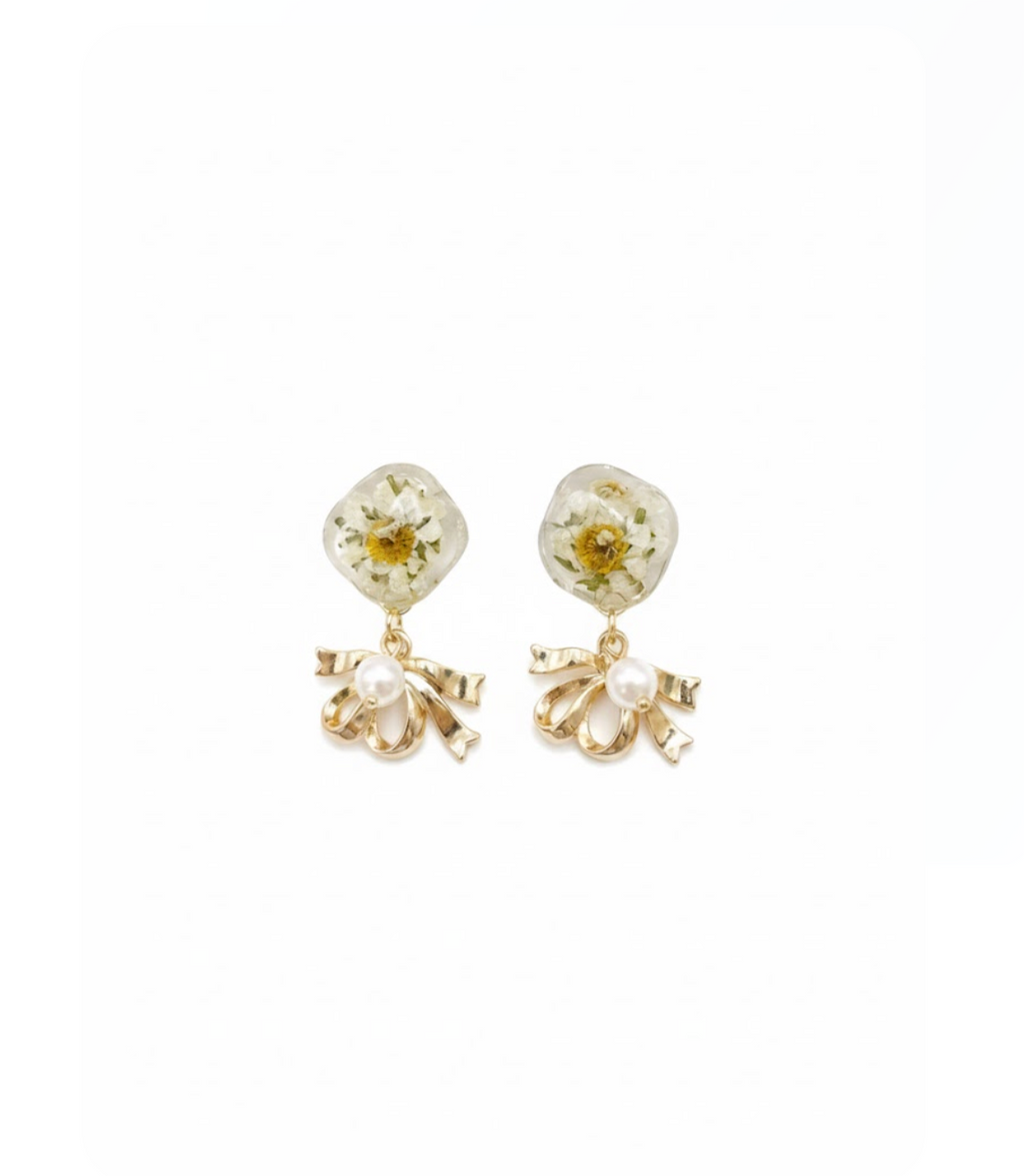 Eternal Bloom Earrings (Solar Plexus Chakra)