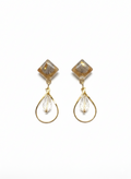 Golden Vein Earrings
