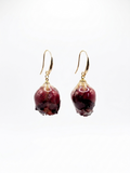 The Floral Shadow Earrings (Root Chakra)