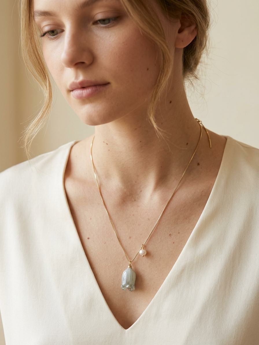 Soul-Bloom Healing Necklace (Crown Chakra)