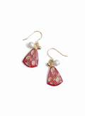 Crimson Whisper Earrings