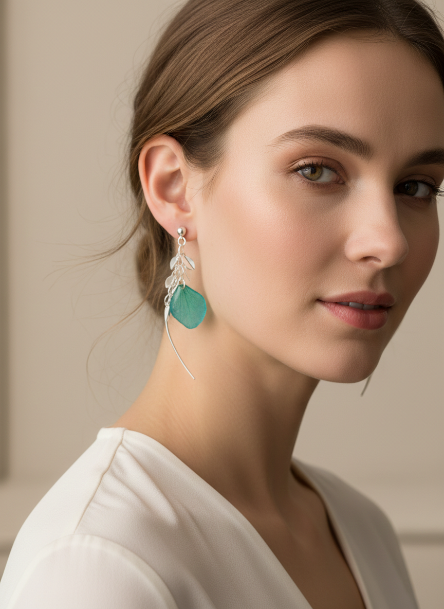 Silver Drift Earrings