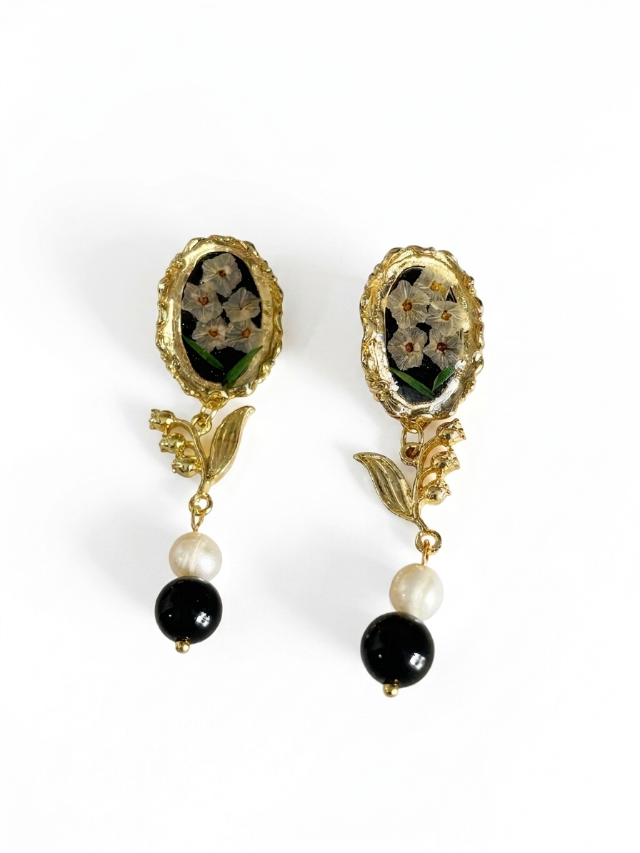 Vintage Muse Earrings (Root Chakra)