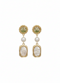 Antique Bloom Drop Earrings