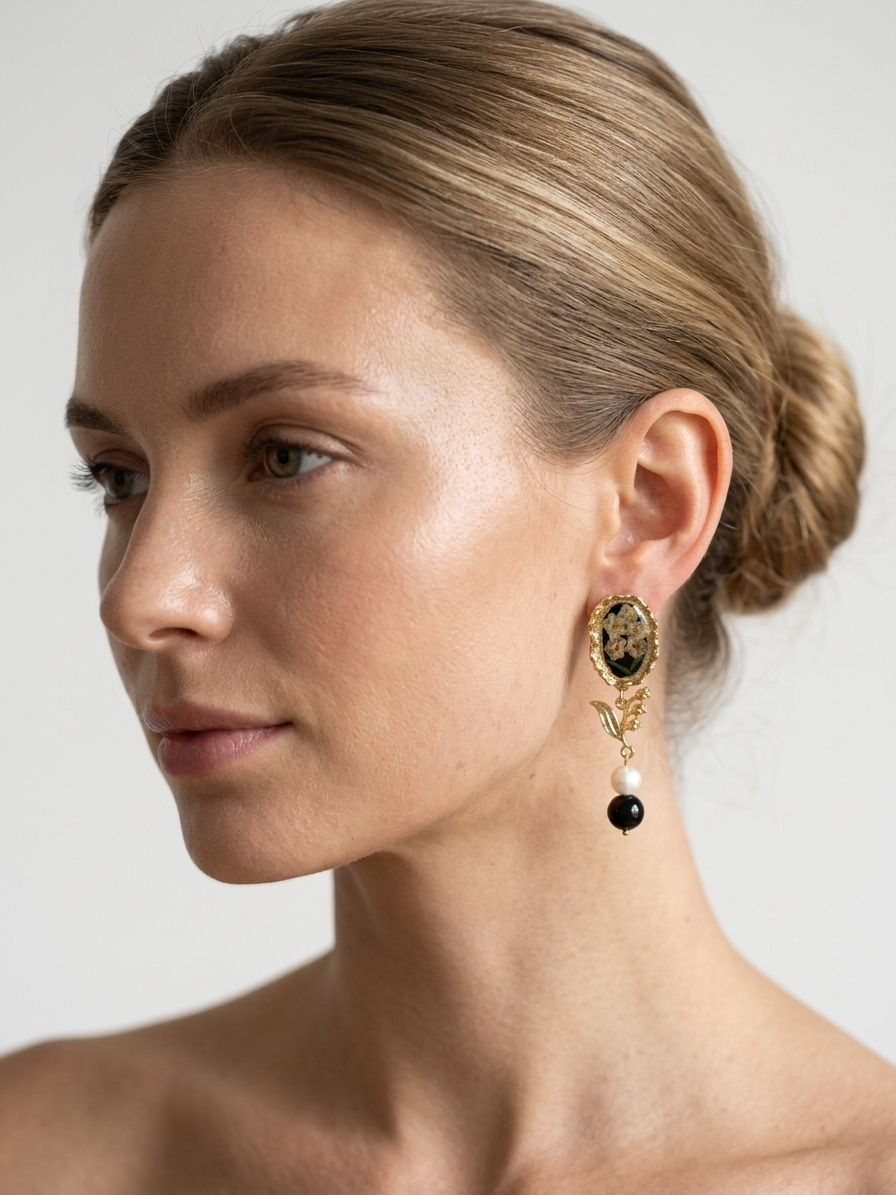 Vintage Muse Earrings (Root Chakra)